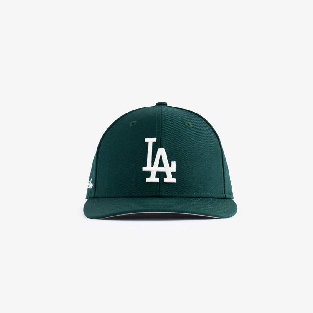 Aime Leon Dore x New Era Dodgers Hat Ivory/Dark Green – The Hat